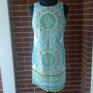London Times Size 10 Sleeveless Boho Dress